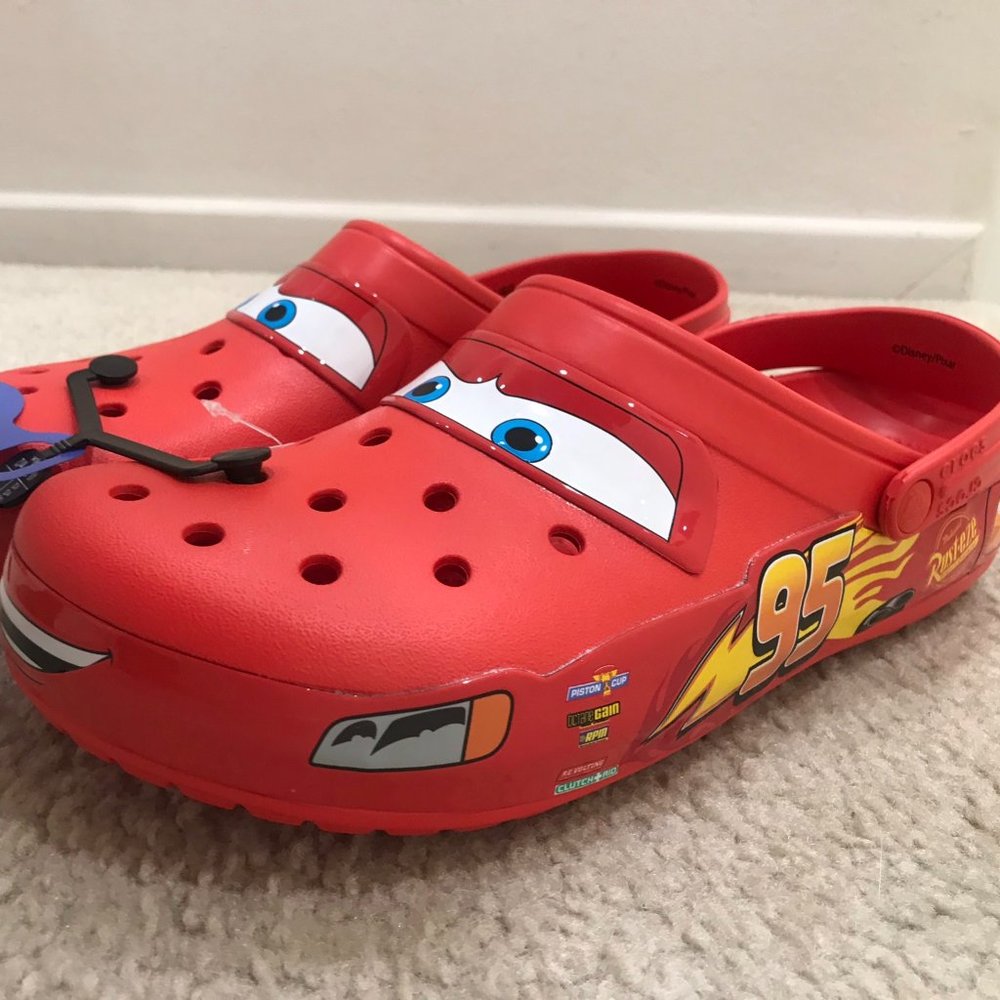 CROCS Lightning McQueen Men Size 13